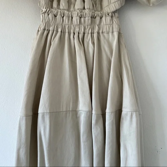 AJE Euphoria Cut Out Dress Stone • Size 8 • RRP $625 - Picture 11 of 16